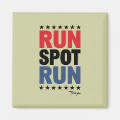 Aimant Courir Spot Courir Trump 2024 (Devant)