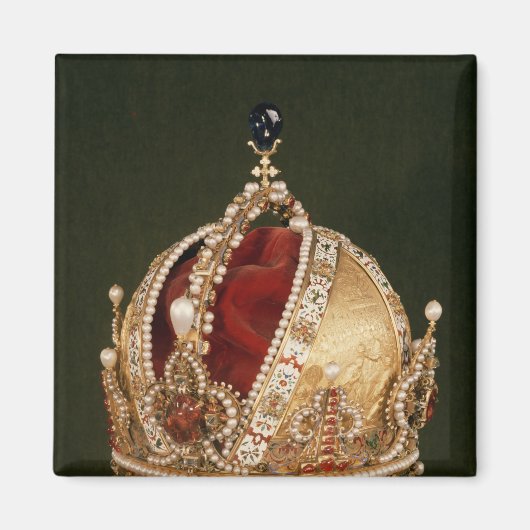 Aimant couronne de couronnement de Rudolph II, c.1576 (Devant)