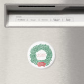 Aimant Couronne de Noël magnétique (In Situ (Lave-vaisselle))
