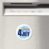 Aimant Couronné le 4 juillet (In Situ (Lave-vaisselle))