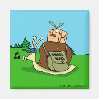 Aimant courrier d'escrocs