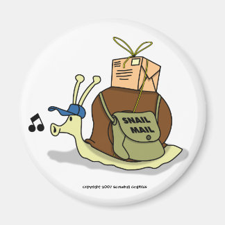 Aimant courrier d'escrocs
