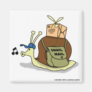 Aimant courrier d'escrocs