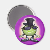 Aimant Cours de tennis (Recto/Verso)