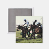 Aimant Course à cheval (Recto/Verso)