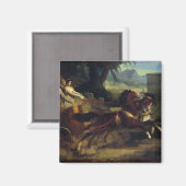 Aimant Course de Chariot antique (Recto/Verso)