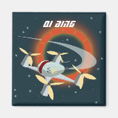 Aimant Course de drones (Devant)