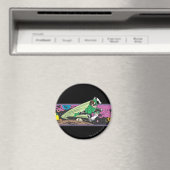 Aimant Course de lanternes vertes à travers l'espace (In Situ (Lave-vaisselle))