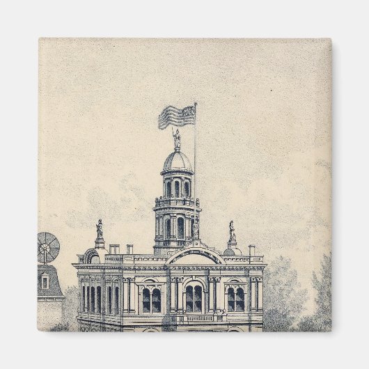 Aimant Court House, Fresno (Devant)