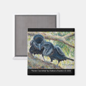 Aimant "Courtoisie du Corbeau" (Recto/Verso)
