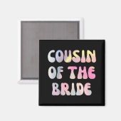 Aimant Cousin Amusant De La Mariée (Recto/Verso)