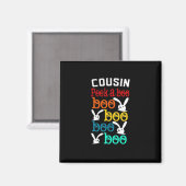 Aimant Cousin Bunny Jeu Pour La Nouveauté (Recto/Verso)