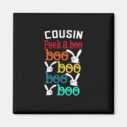 Aimant Cousin Bunny Jeu Pour La Nouveauté (Devant)