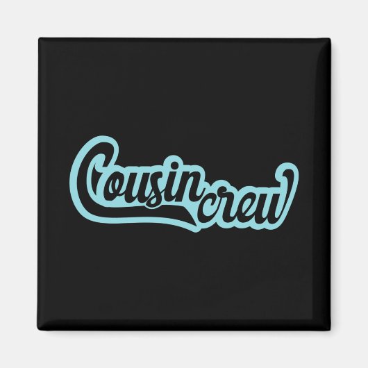 Aimant Cousin Crew (Devant)