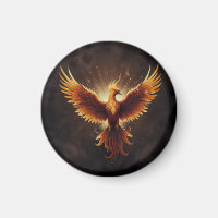 Coussin Phénix Ardente