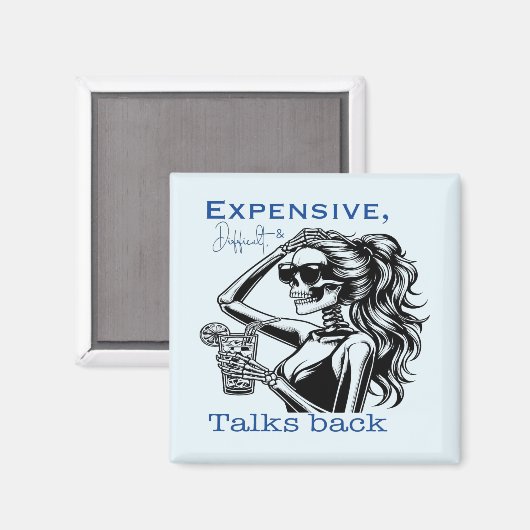 Aimant Coûteux, difficile et discussions en arrière (Recto/Verso)