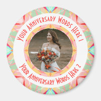 Coutume Anniversaire de mariage Rouge rose