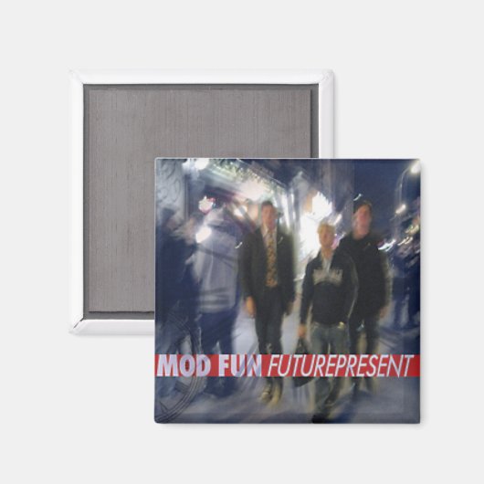 Aimant Couverture CD MOD FUN Futurereprésente (Recto/Verso)
