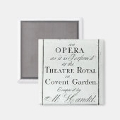 Aimant Couverture de Partition pour Alcina (Recto/Verso)