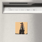 Aimant Couverture du magazine Cowboy par NC Wyeth (In Situ (Lave-vaisselle))