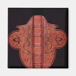 Aimant Couverture d'un livre des heures dans le latin