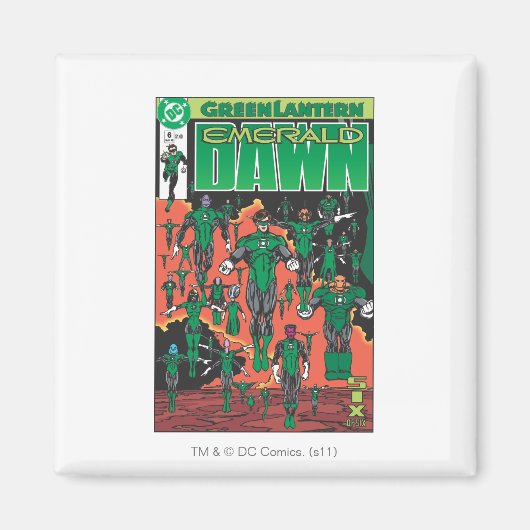 Aimant Couverture Emerald Dawn (Devant)