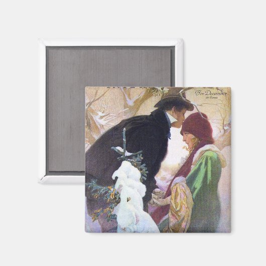 Aimant Couverture internationale de Hearst, Alphonse Much (Recto/Verso)