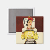 Aimant Cover Girl (Recto/Verso)