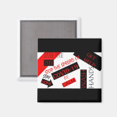 Aimant Covid-19 (Recto/Verso)