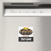 Aimant Cowboy Candy Corn Gang | Halloween (In Situ (Lave-vaisselle))