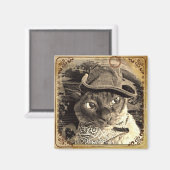 Aimant Cowboy Chat 3 (Recto/Verso)