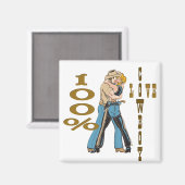 Aimant Cowboy Love (Recto/Verso)