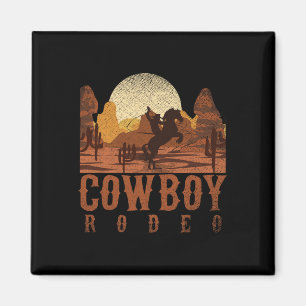Aimant Cowboy Rodeo Western Texan Cadeau Horseck équitati