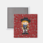 Aimant Cowgirl (Recto/Verso)