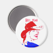 Aimant Cowgirl Western Wear (Recto/Verso)