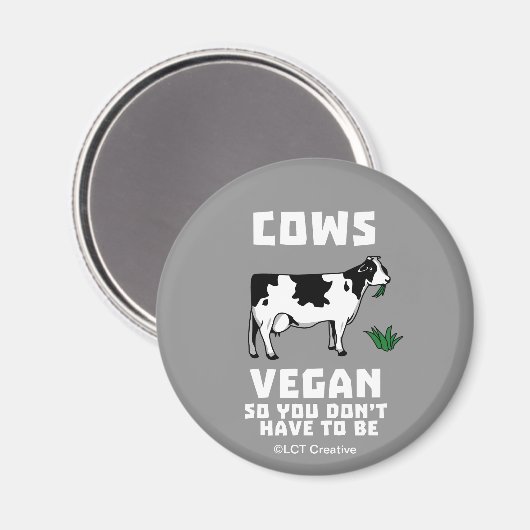 Aimant Cows Vegan So (Recto/Verso)