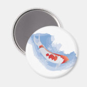 Aimant Coy Koi (numérique) (Recto/Verso)