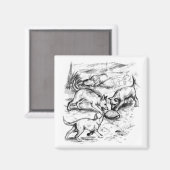 Aimant Coyote Pups (Recto/Verso)