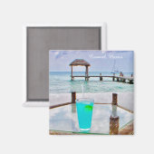 Aimant Cozumel Mexique (Recto/Verso)