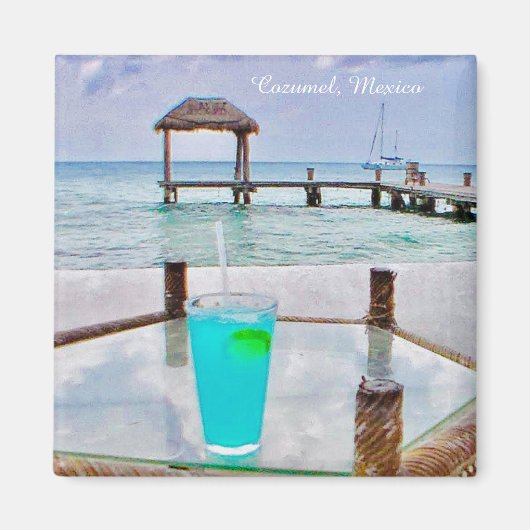 Aimant Cozumel Mexique (Devant)