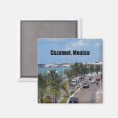 Aimant Cozumel, Mexique (Recto/Verso)