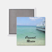 Aimant Cozumel, Mexique (Recto/Verso)