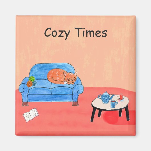 Aimant Cozy Times (Devant)