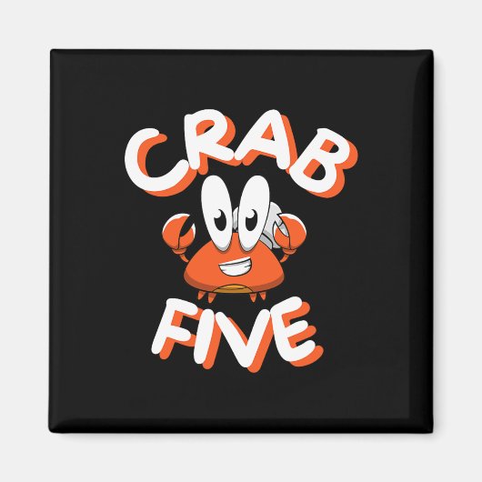 Aimant Crab Five (Devant)