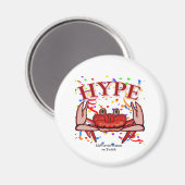 Aimant Crab Hype, MeWarriorWoman sur Twitch (Recto/Verso)