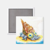 Aimant Crabe à l'écume (Recto/Verso)