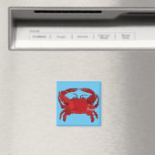 Aimant Crabe bleu bouilli, Maryland, Louisiane, Delaware (In Situ (Lave-vaisselle))
