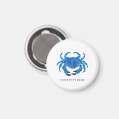 Aimant Crabe bleu côtier (Recto/Verso)