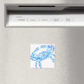 Aimant crabe bleu vintage (In Situ (Lave-vaisselle))