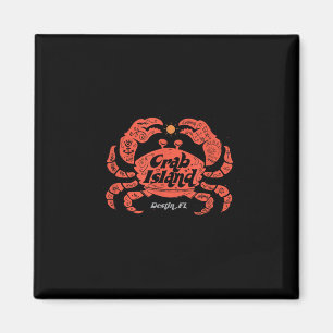 Aimant Crabe De L'Île Sandbar Hangout Destin Floride Fl C
